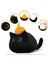 Kara Kedi Peluş Oyuncaklar Yastık, 3D Kedi Şekilli Doldurulmuş Sevimli Hayvan Oyuncak Yastık Minderi, Yumuşak Kawaii Siyah Kedi Peluş Bebek Kedi Peluş Oyuncaklar Doldurulmuş Hayvan (Yurt Dışından) 5