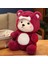 15.7" Chubbier Pembe Teddy Bear Doldurulmuş Hayvan Yastığı, Ağırlıklı Teddy Bear Peluş, Sarılma Için Yumuşak Doldurulmuş Peluş Ayı, Yatma Zamanı Arkadaşı. Cadılar Bayramı Sevgilile (Yurt Dışından) 1