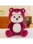 15.7" Chubbier Pembe Teddy Bear Doldurulmuş Hayvan Yastığı, Ağırlıklı Teddy Bear Peluş, Sarılma Için Yumuşak Doldurulmuş Peluş Ayı, Yatma Zamanı Arkadaşı. Cadılar Bayramı Sevgilile (Yurt Dışından) 2