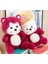 15.7" Chubbier Pembe Teddy Bear Doldurulmuş Hayvan Yastığı, Ağırlıklı Teddy Bear Peluş, Sarılma Için Yumuşak Doldurulmuş Peluş Ayı, Yatma Zamanı Arkadaşı. Cadılar Bayramı Sevgilile (Yurt Dışından) 4