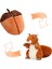 Sincap Doldurulmuş Hayvan, Fermuarlı Geri Dönüşümlü Sincap Çam Kozalağı Peluş Bebek Sevimli Yumuşak Squirreltoys Çocuklar ve Yetişkinler Için Paskalya Hediyeleri Yastık Dekorasyonu (Yurt Dışından) 1