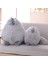 Çocuklar Kedi Doldurulmuş Hayvanlar Peluş Kedi Oyuncak Erkekler Için Doğum Günü Hediyeleri, Peluş Kedi Doldurulmuş Hayvanlar Bebek Bebek, Şişman Gri Peluş Kedi Hayvan Oyuncak (Gri, (Yurt Dışından) 3