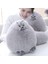 Çocuklar Kedi Doldurulmuş Hayvanlar Peluş Kedi Oyuncak Erkekler Için Doğum Günü Hediyeleri, Peluş Kedi Doldurulmuş Hayvanlar Bebek Bebek, Şişman Gri Peluş Kedi Hayvan Oyuncak (Gri, (Yurt Dışından) 4
