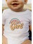 Daddy's Girl Rainbow Babalar Günü Hediyesi Bebek Alttan Çıtçıtlı Body Zıbın - Beyaz 3