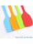 4 Parçalı Silikon Spatula, Paslanmaz Çelik Çekirdekli, Isıya Dayanıklı Yapışmaz Kauçuk Spatula (Yurt Dışından) 3