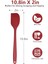 Isıya Dayanıklı Pişirme Için Kırmızı Silikon Spatula, 10.8 Inç Küçük Mutfak Spatula Silikon, Pişirme Için Esnek Kauçuk Spatula (Yurt Dışından) 2