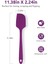 Isıya Dayanıklı Silikon Büyük Spatula: 600°F Yüksek Isıya Dayanıklı 11.38 Inç Silikon Karıştırma Karıştırma Pişirme Kazıma Pişirme Kabı Kazıyıcı Mutfak Için Dikişsiz Yayıcı Yapışma (Yurt Dışından) 2