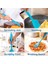 Adet Silikon Spatula, Mavi Silikon Kauçuk Spatula Seti, 450℉ Isıya Dayanıklı Pişirme Gereçleri Pişirme Pişirme Karıştırma Dekorasyon, Esnek ve Kusursuz Tasarım, Yapışmaz ve Bulaşık (Yurt Dışından) 3