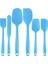 Pişirme, Fırınlama, Gıdaya Uygun Kauçuk Spatula Yüksek Isıya Dayanıklı Yapışmaz Tava, Bulaşık Makinesinde Yıkanabilir, Mavi Için 6'lı Silikon Spatula Seti (Yurt Dışından) 1