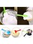Silikon Spatula Seti, Kauçuk Kaşık Spatula Isıya Dayanıklı Kaşık Tek Parça Tasarım Dikişsiz Spatula Yapışmaz Kazıyıcılar Pişirme Karıştırma Aleti (Pembe) (Yurt Dışından) 3