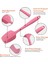 Silikon Spatula Seti, Kauçuk Kaşık Spatula Isıya Dayanıklı Kaşık Tek Parça Tasarım Dikişsiz Spatula Yapışmaz Kazıyıcılar Pişirme Karıştırma Aleti (Pembe) (Yurt Dışından) 4
