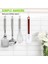 5'li Set Silikon Spatula Kauçuk Spatula Isıya Dayanıklı Silikon Spatula Mutfak Pişirme Için Yüksek Sıcaklık Ticari Silikon Spatula Karıştırma Kızartma Yayma Pişirme, Bulaşık Makine (Yurt Dışından) 3