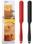 Kavanoz Spatula, Mayo Kavanozunun Dibi Için Uzun Saplı Silikon Kavanoz Spatula Kazıyıcı, Soğuk Kırbaç, Fıstık Ezmesi, Çeşniler (Siyah/kırmızı) (Yurt Dışından) 1