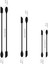 Mini Spatula Silikon Spatula 6'lı Set Küçük Makyaj Spatula, Mutfak Aletleri Pişirme Veya Kozmetik Için Mini Kavanoz Için Kauçuk Spatula Silikon, Yeniden Kullanılabilir Güzellik Spa (Yurt Dışından) 4