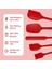 Silikon Spatula Seti, Yapışmaz Pişirme ve Fırınlama Için Isıya Dayanıklı Mutfak Spatulaları, Dikişsiz Tek Parça Tasarım, Esnek Spatula, Bulaşık Makinesinde Yıkanabilir, 5'li Kauçuk (Yurt Dışından) 2