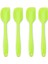 Silikon Spatula 4 Parçalı Set, Isıya Dayanıklı Yapışmaz Kauçuk Spatula, Paslanmaz Çelik Çekirdekli, Yeşil (Yurt Dışından) 4