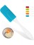 Silikon Spatula, Yumurta, Pişirme, Fırınlama ve Karıştırma Için Yapışmaz Isıya Dayanıklı Kauçuk Çevirmeli Spatula (Mavi) (Yurt Dışından) 1