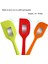 Parça Silikon Spatula, 11 Inç Paslanmaz Çelik Çekirdekli Yapışmaz Isıya Dayanıklı Kauçuk Spatula (A) (Yurt Dışından) 4