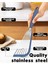 Yapışmaz Tencere Için Friekylin Silikon Balık Spatula, Kızarmış Yumurta Burger Biftek Pişirmek Için Isıya Dayanıklı Oluklu Spatula Turner (Mavi) (Yurt Dışından) 2