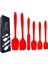 Yapışmaz Tencere Seti Için Silikon Spatula Seti, Pişirme Pişirme Karıştırma, Kusursuz Tasarım, Bulaşık Makinesinde Yıkanabilir Bpa Içermeyen Kırmızı 6'lı Set (Yurt Dışından) 1