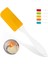 Silikon Spatula, Yumurta, Pişirme, Fırınlama ve Karıştırma Için Yapışmaz Isıya Dayanıklı Kauçuk Çevirmeli Spatula (Sarı) (Yurt Dışından) 1