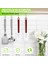Adet Silikon Kauçuk Spatula, 10'' Ticari Spatula 500℉ Isıya Dayanıklı, Yapışmaz Ağır Hizmet Kazıyıcı Mutfak Pişirme Için Karıştırma Kızartma Yayma Pişirme, Bulaşık Makinesinde Yıka (Yurt Dışından) 3