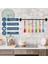 Silikon Spatulalar 8.3 Inç Küçük Kauçuk Spatula Isıya Dayanıklı Spatulalar Sorunsuz Tasarım Yapışmaz Esnek Kazıyıcılar Pişirme Karıştırma Aracı (36 Parça) (Yurt Dışından) 5