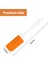 Silikon Spatula, Yumurta, Pişirme, Pişirme ve Karıştırma Için Yapışmaz Isıya Dayanıklı Kauçuk Çevirme Spatula (Turuncu) (Yurt Dışından) 2