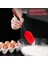 Silikon Spatula, Spatulalar Silikon Isıya Dayanıklı, Büyük Yapışmaz Tencere Silikon Kauçuk Spatula Mutfak Pişirme, Pişirme ve Karıştırma Seti 4, Kırmızı Siyah (Yurt Dışından) 2