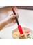 Silikon Spatula, Spatulalar Silikon Isıya Dayanıklı, Büyük Yapışmaz Tencere Silikon Kauçuk Spatula Mutfak Pişirme, Pişirme ve Karıştırma Seti 4, Kırmızı Siyah (Yurt Dışından) 3