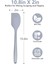 Pişirme Için Gri Silikon Spatula Isıya Dayanıklı, 10.8 Inç Küçük Mutfak Spatula Silikonu, Pişirme Için Esnek Kauçuk Spatula (Yurt Dışından) 2