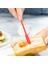 Adet Silikon Spatula Seti Mini Kavanoz Kazıyıcı Küçük Silikon Spatula Makyaj Spatula Mini Spatula Losyon Karıştırıcı Gıda Şişelerinden Alın Güzellik Ürünleri (Kırmızı) (Yurt Dışından) 4