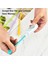 Silikon Spatula Seti, Küçük Makyaj Spatula Losyon Karıştırıcı, Mutfak Pişirme Gıda Şişeleri Güzellik Ürünleri Için Mini Kavanoz Kazıyıcı, 6'lı Set (Macaron Mavi) (Yurt Dışından) 1