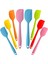 Paslanmaz Çelik Çekirdekli 8, 6 Küçük ve 2 Büyük Yapışmaz Isıya Dayanıklı Kauçuk Spatuladan Oluşan Silikon Spatula Seti (Yurt Dışından) 1