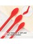 8 Adet Mini Spatula Makyaj Kazıyıcı, Kozmetikler Için Silikon Mini Spatula, Son Damla Losyonu Çıkarmak Için Yeniden Kullanılabilir Küçük Ince Kavanoz Kazıyıcı, Mutfak Gıda Güzellik (Yurt Dışından) 2