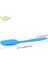 Silikon Spatula Seti - 4 Parça Silikon Kaşık Spatula, Isıya Dayanıklı Pişirme Kavisli Spatulalar, Paslanmaz Çelik Çekirdekli Yapışmaz Kauçuk Dikişsiz Spatulalar - Çok Renkli (21,7 (Yurt Dışından) 4