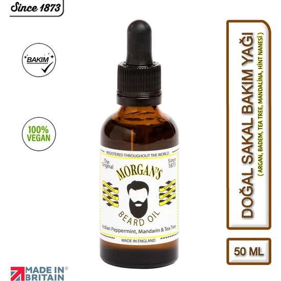 Morgan's Pomade Original Beard Oil - Natural Sakal Bakım Yağı 50 ml