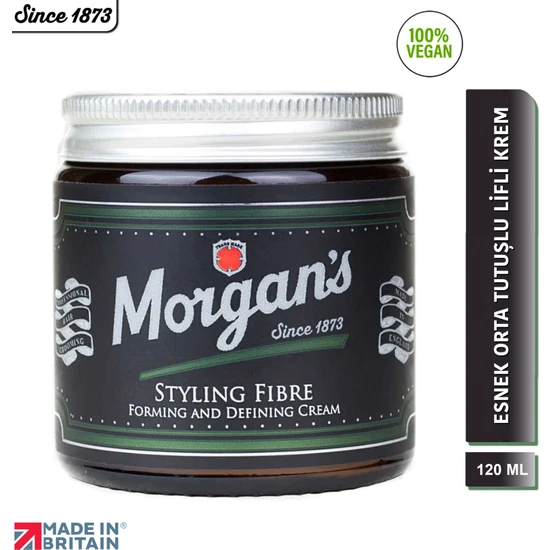 Morgan's Pomade Styling Fibre Orta Tutuş Şekillendirici Saç Bakım Kremi 120 ml