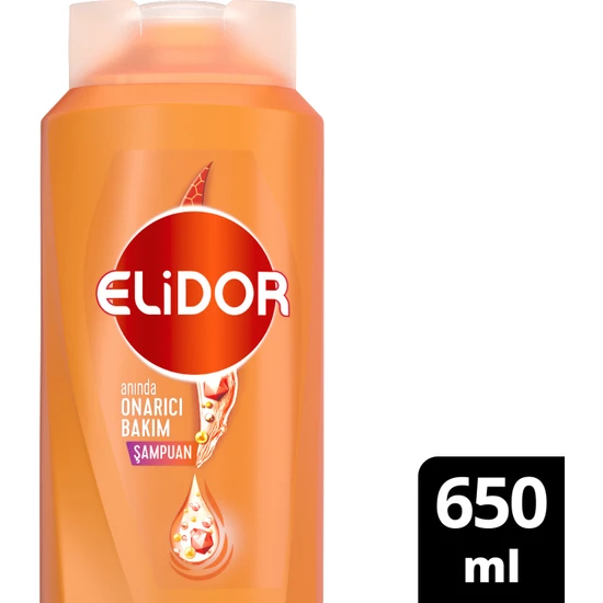Elidor Superblend Saç Bakım Şampuanı Anında Onarıcı Bakım Vitamin C Ceramides Keratin 650 ml