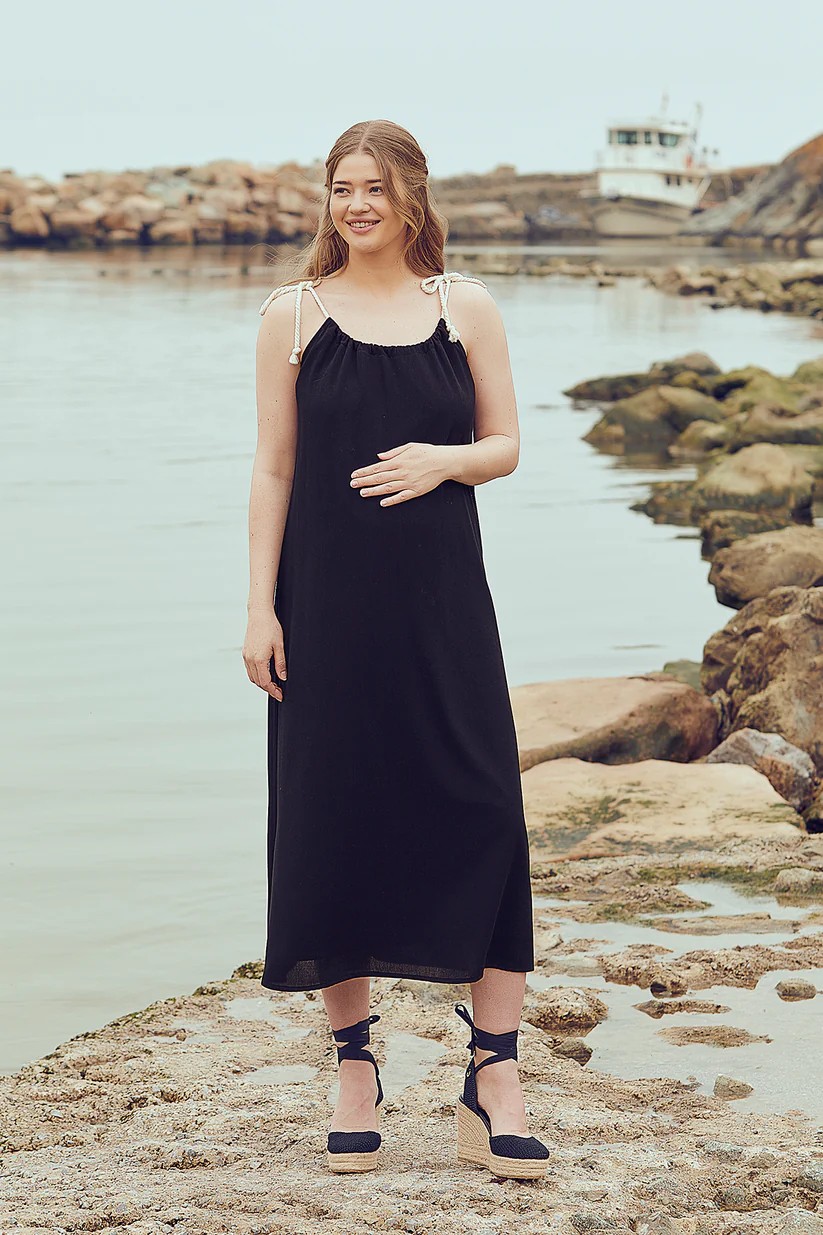 Style The Bump Dream Halat Askılı Hamile Elbise görsel 3