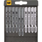 CAT DA06901 10 Parça Dekupaj Testere Ucu Hassas/Kaba Kesim Metal/Ahşap İçin Üstün Performans