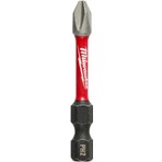Milwaukee Shockwave 10'lu Paket PH2 50 mm Bits Uç Dayanıklı ve Kullanışlı Tasarım