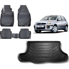 Team Car Fusion 2005 Model 3D Bagaj Havuzu+3d Havuzlu Araca Özel Paspas Takımı