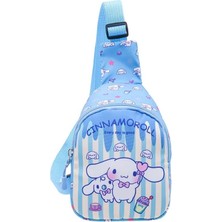 Jingyikeji Sanrio Hello Kitty Çocuk Göğüs Çantası 2023 Kuromi Sevimli Bozuk Para Cüzdanı Omuz Çantası Erkek Kız Çapraz Vücut Çanta Moda Askılı Çanta (Yurt Dışından)