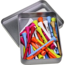 Shibel 30 Adet Dayanıklı Golf Tees Saklama Kutusu ile 42/70/83MM Golf Uygulaması Renkli (Yurt Dışından)
