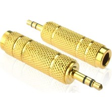 Speeduf 3.5 mm Erkek Stereo -6.3 mm Dişi Gold Çevirici