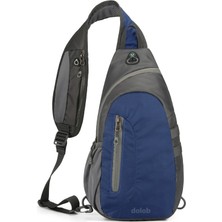 Dolob Yeni High-End Erkek Göğüs Çantası Çapraz-Uzun Moda Rahat Büyük Kapasiteli Su Geçirmez Çok Fonksiyonlu (Yurt Dışından)