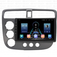 Celali Tuning Honda Civic V-Tech (2002-2006) Android 12 Carplay Navigasyon Multimedya - 8gb Ram 128GB HDD
