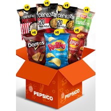 PepsiCo Dizi Cips Paketi (Doritos, Ruffles, Lay's, Çerezza)