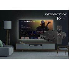 FS1PRO Teknoloji 8k UHD Android TV Box & Akıllı Internet TV Kutusu - Hediye IpTV - Media Player